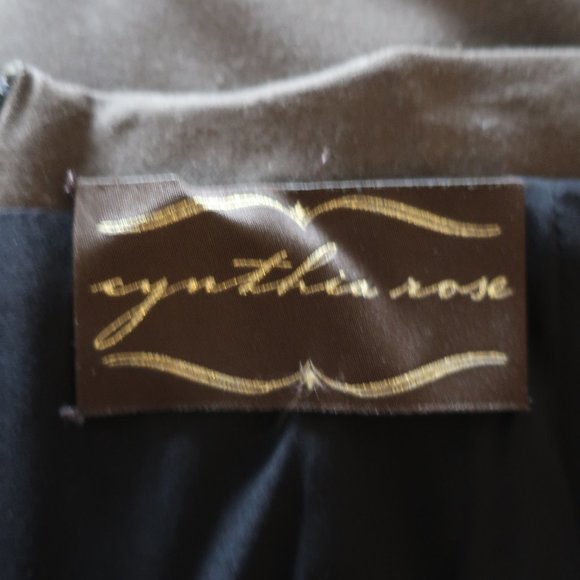 Womens Cynthia Rose Brown Pencil Skirt 4 * - Picture 13 of 14